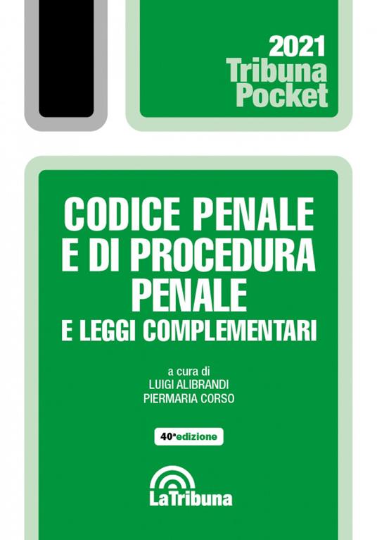 Codice penale e di procedura penale e leggi complementari - copertina