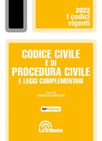 Codice civile e di procedura civile e leggi complementari. Con App Tribunacodici