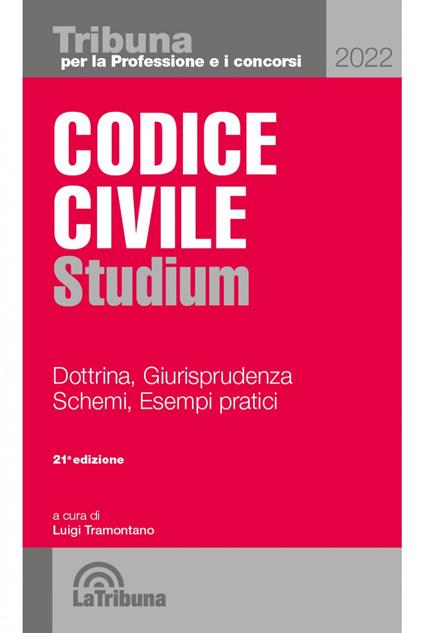 Codice civile Studium. Dottrina, giurisprudenza, schemi, esempi pratici - copertina