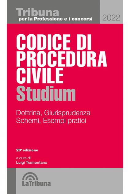 Codice di procedura civile Studium. Dottrina, giurisprudenza, schemi, esempi pratici - copertina