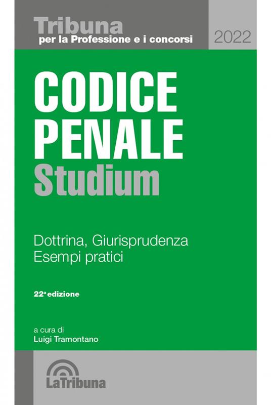 Codice penale Studium. Dottrina, giurisprudenza, esempi pratici - copertina