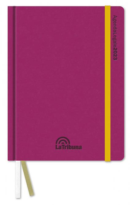 Agenda legale pocket 2023. Ediz. prugna - copertina