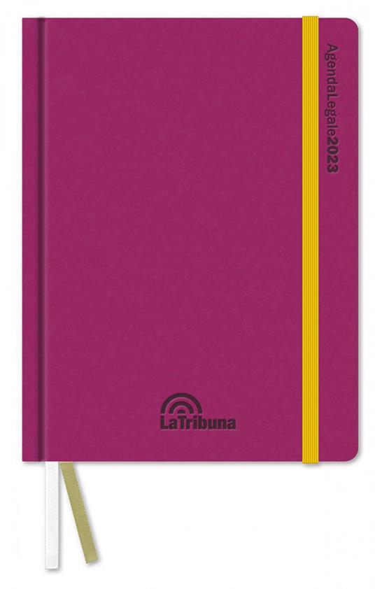 Agenda legale pocket 2023. Ediz. prugna - copertina
