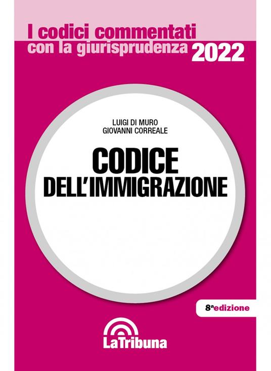 Codice dell'immigrazione - copertina