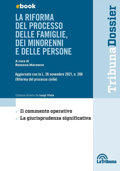 La riforma del processo delle famiglie, dei minorenni e delle persone - Rosanna Marzocca - ebook