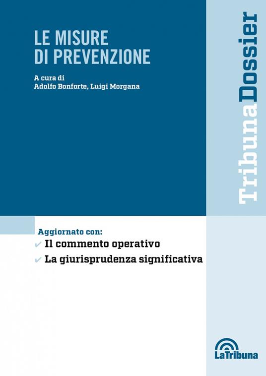 Le misure di prevenzione - copertina