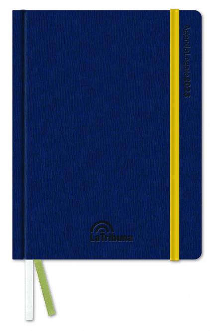 Agenda legale pocket 2023. Ediz. blu - copertina