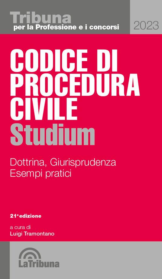 Codice di procedura civile Studium. Dottrina, giurisprudenza, schemi, esempi pratici - copertina