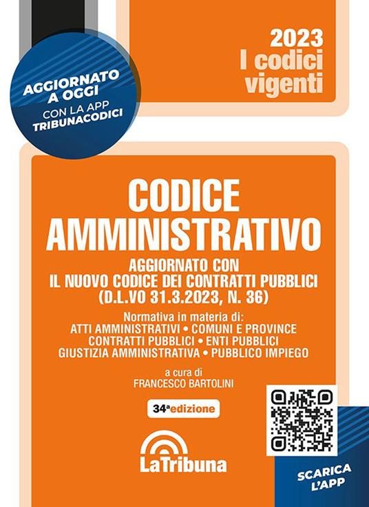 Codice amministrativo - copertina