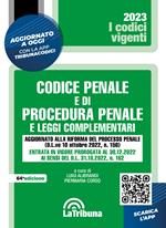 Codice penale e di procedura penale e leggi complementari. Con App Tribunacodici