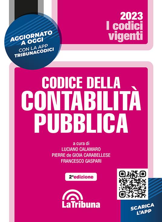 Codice della contabilità pubblica - copertina