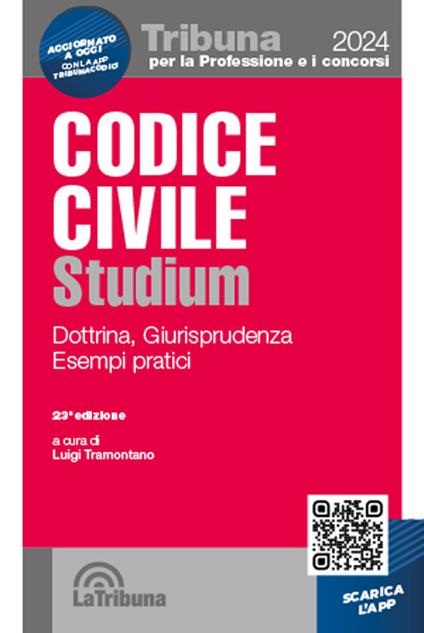 Codice civile Studium. Dottrina, giurisprudenza, schemi, esempi pratici - copertina