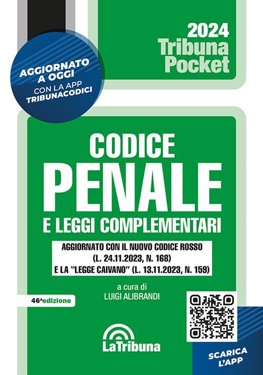 Codice penale e leggi complementari. Con App Tribunacodici - copertina