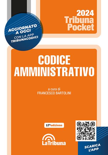 Codice amministrativo - Francesco Bartolini - copertina