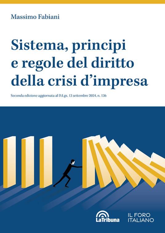 Sistema, principi e regole del diritto della crisi d'impresa - Massimo Fabiani - copertina