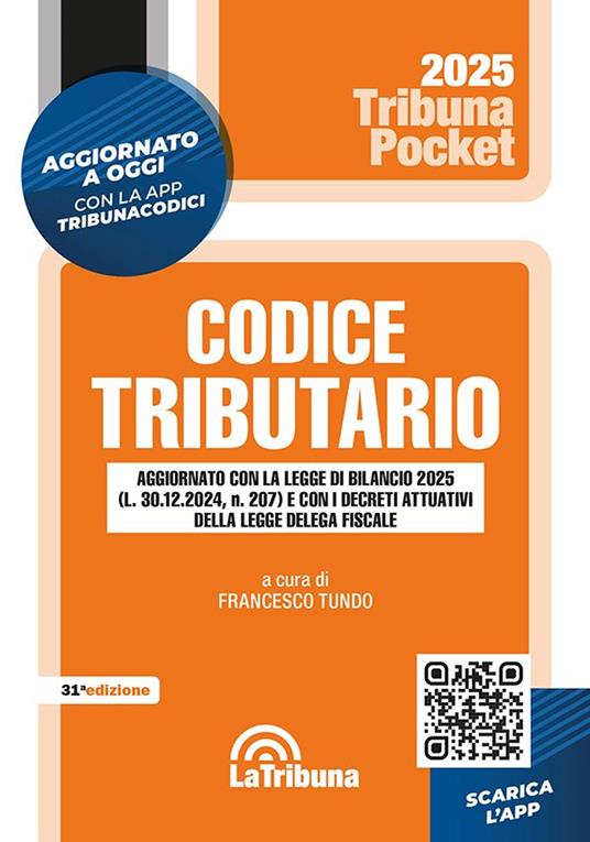 Codice tributario. Con App Tribunacodici - copertina