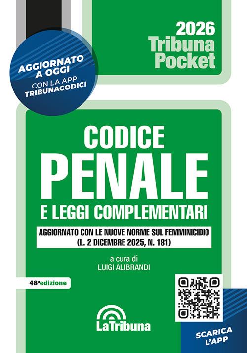 Codice penale e leggi complementari - copertina