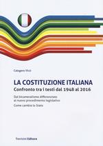 La Costituzione italiana. Confronto tra i testi dal 1948 al 2016. Dal bicameralismo differenziato al nuovo procedimento legislativo. Come cambia lo Stato