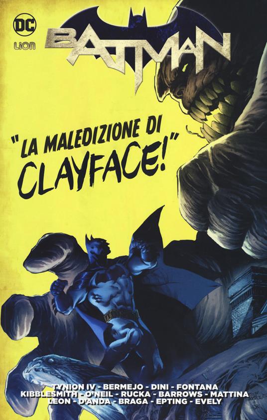 La maledizione di Clayface. Batman - copertina