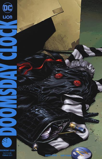 Doomsday clock. Vol. 2 - Geoff Johns - copertina