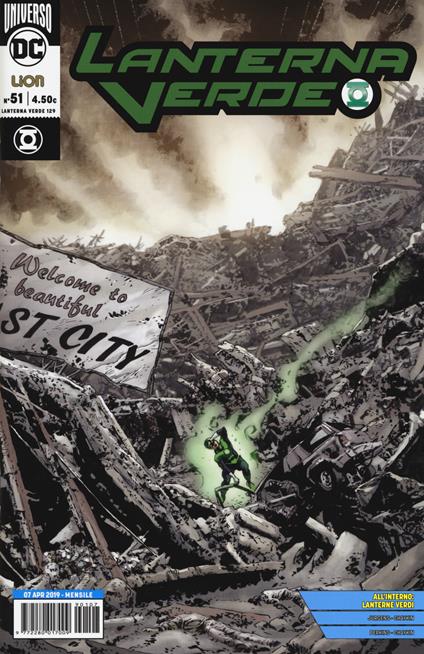 Lanterna Verde. Vol. 51 - copertina
