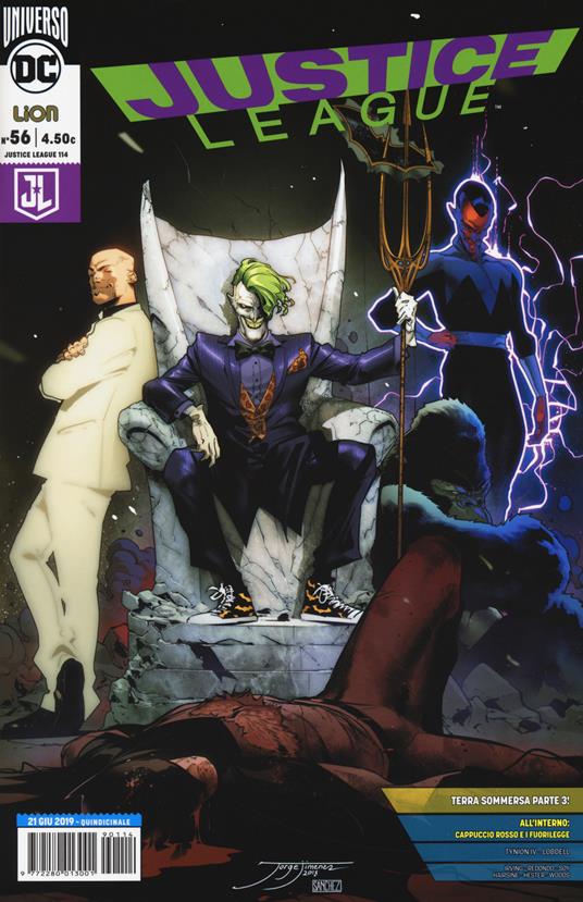 Justice League. Vol. 56 - copertina