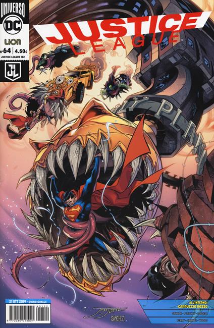 Justice League. Vol. 64 - copertina