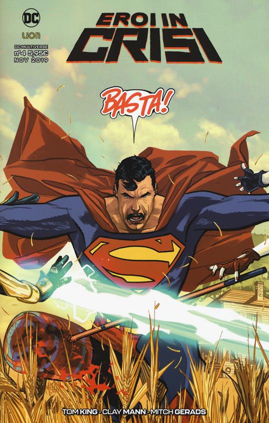 Eroi in crisi. Vol. 4 - Tom King - copertina