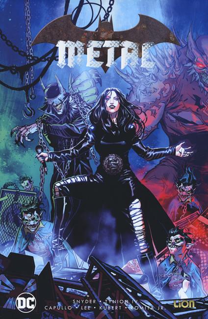 Metal. Notti oscure - Scott Snyder,James IV Tynion - copertina