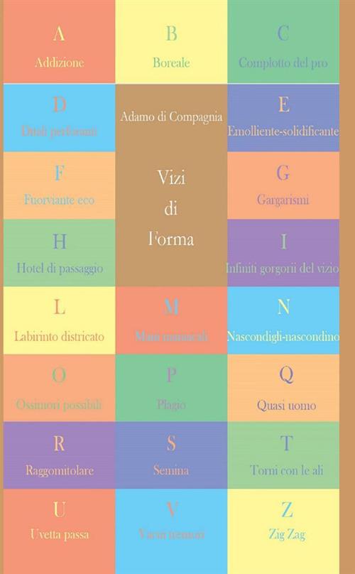 Vizi di forma - Adamo Di Compagnia - copertina