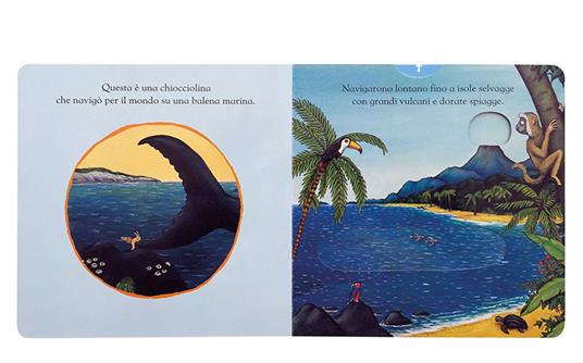 La chiocciolina e la balena. Tira, muovi, scopri! Ediz. illustrata - Julia  Donaldson - Libro - Emme Edizioni - Primi libri