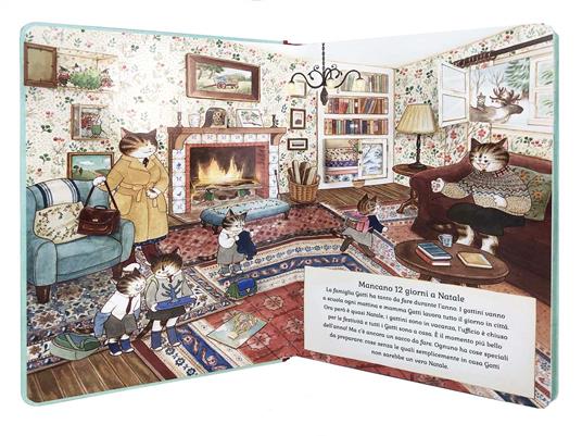 Il Natale della famiglia Gatti. Ediz. a colori - Lucy Brownridge - 2
