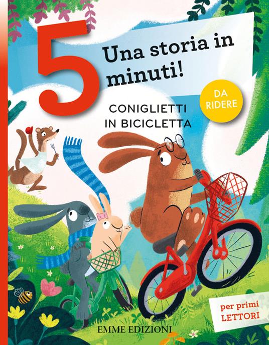 Coniglietti in bicicletta. Stampatello maiuscolo. Ediz. a colori - Giuditta Campello - copertina