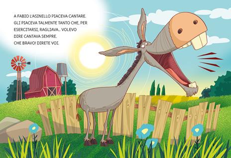 L' asinello cantante. Stampatello maiuscolo. Ediz. a colori - Giuditta Campello - 2