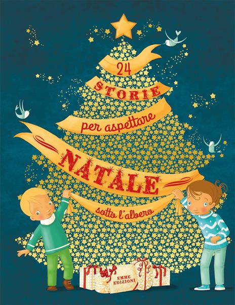 24 storie per aspettare Natale sotto l'albero. Ediz. a colori - Charlotte Grossetête - copertina