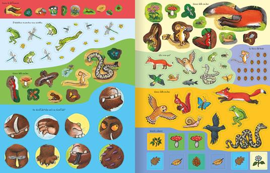Il Gruffalò. Giochi e adesivi. Ediz. a colori - Julia Donaldson - 2