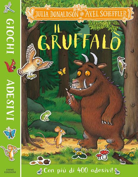 Il Gruffalò. Giochi e adesivi. Ediz. a colori - Julia Donaldson - copertina