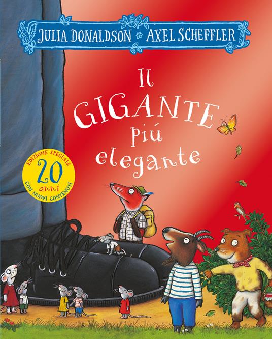 Il gigante più elegante. 20 anni. Ediz. a colori - Julia Donaldson - copertina