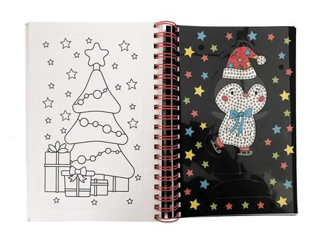 Amo i cristalli. Natale. Ediz. a colori. Con 2000 cristalli colorati - 3