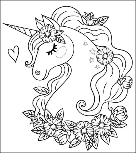 Magici unicorni. Ediz. illustrata. Con 20 gomme per cancellare. Con 10 matite colorate. Con 10 matite grigie. Con temperamatite - 2