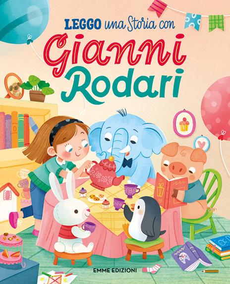 Leggo una storia con Gianni Rodari. Stampatello maiuscolo. Ediz. a colori - Gianni Rodari - copertina