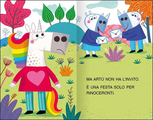 L'unicorno Artù va a una festa. Stampatello maiuscolo. Ediz. a colori - Raffaella Bolaffio - 2