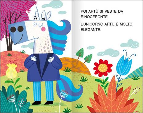 L'unicorno Artù va a una festa. Stampatello maiuscolo. Ediz. a colori - Raffaella Bolaffio - 3