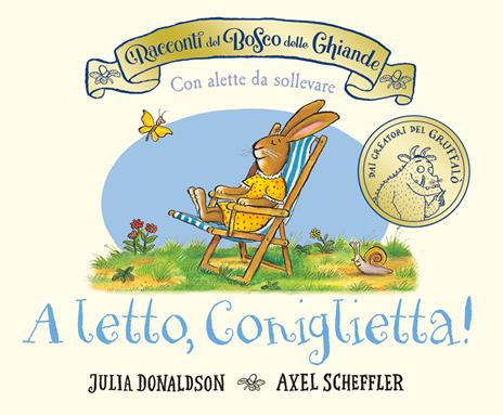 I racconti del Bosco delle Ghiande. A letto, Coniglietta! Ediz. a colori - Julia Donaldson - copertina