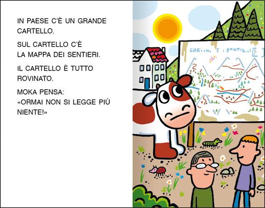 Mucca Moka e i sentieri di montagna. Stampatello maiuscolo. Ediz. a colori - Agostino Traini - 3