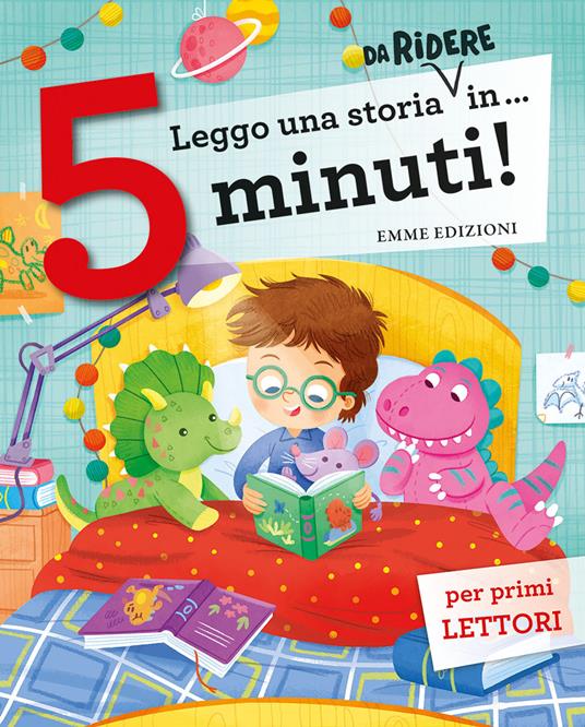 Leggo una storia da ridere in… 5 minuti! Stampatello maiuscolo. Ediz. a colori - copertina