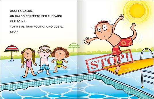 Fantasmi in piscina! Stampatello maiuscolo. Ediz. a colori - Giuditta Campello - 2