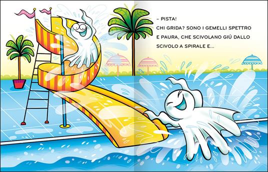 Fantasmi in piscina! Stampatello maiuscolo. Ediz. a colori - Giuditta Campello - 3