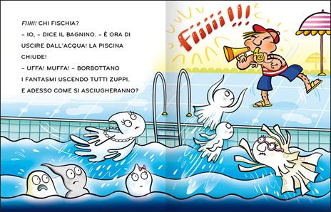 Fantasmi in piscina! Stampatello maiuscolo. Ediz. a colori - Giuditta Campello - 4