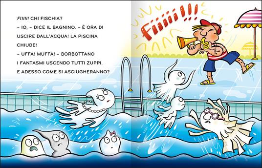 Fantasmi in piscina! Stampatello maiuscolo. Ediz. a colori - Giuditta Campello - 4